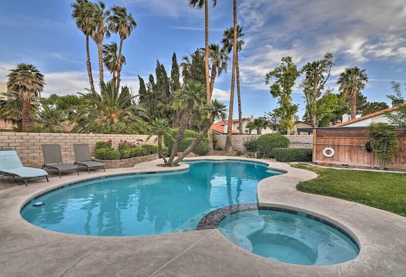 Las Vegas House W/ Pool & Hot Tub   1 Mi To Strip!