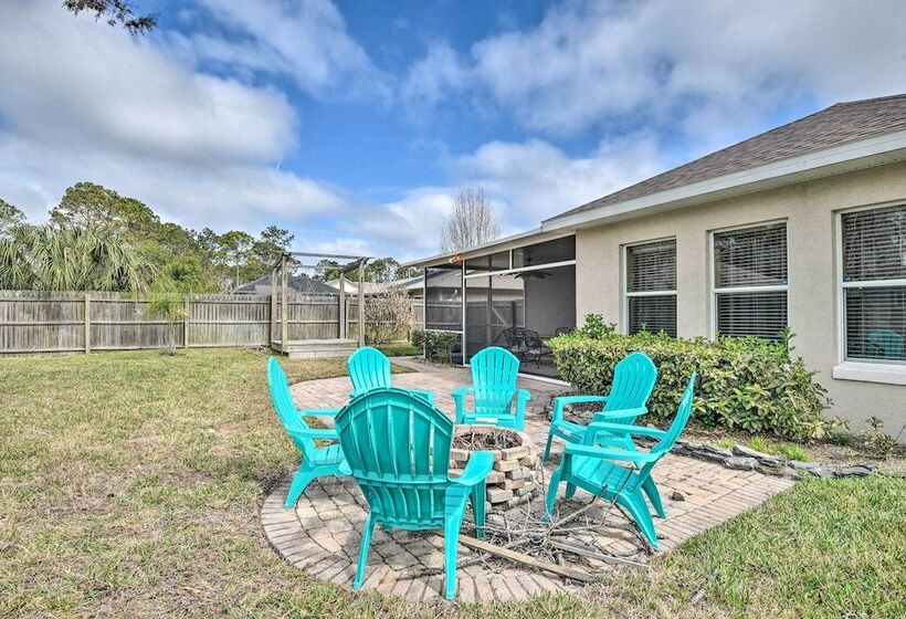 Pet Friendly Palm Coast Home W/ Pool Table & Patio