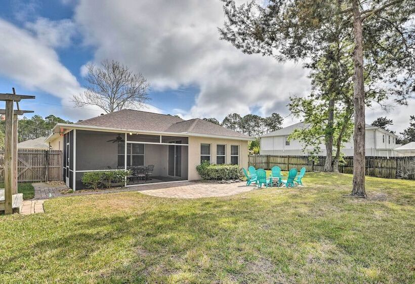 Pet Friendly Palm Coast Home W/ Pool Table & Patio