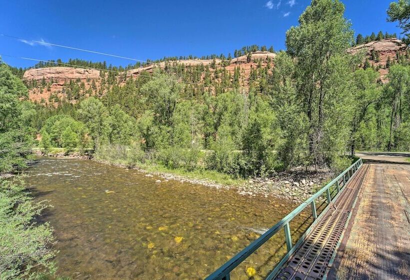 Direct Hiking Access: Riverfront Dolores Home!