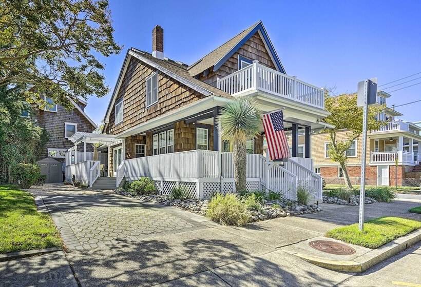 Idyllic Atlantic City Home   1 Block To Beach