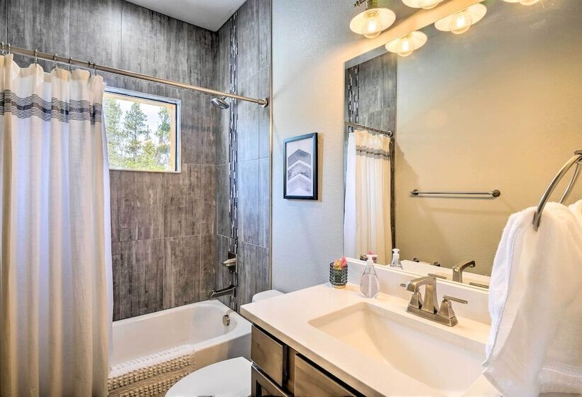 Mountainside Fairplay Cabin W/ Game Room & Sauna!