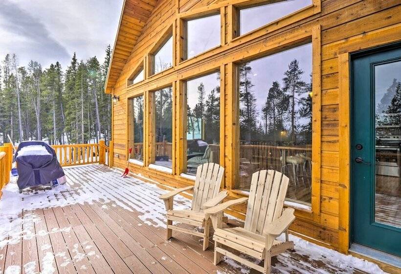 Mountainside Fairplay Cabin W/ Game Room & Sauna!