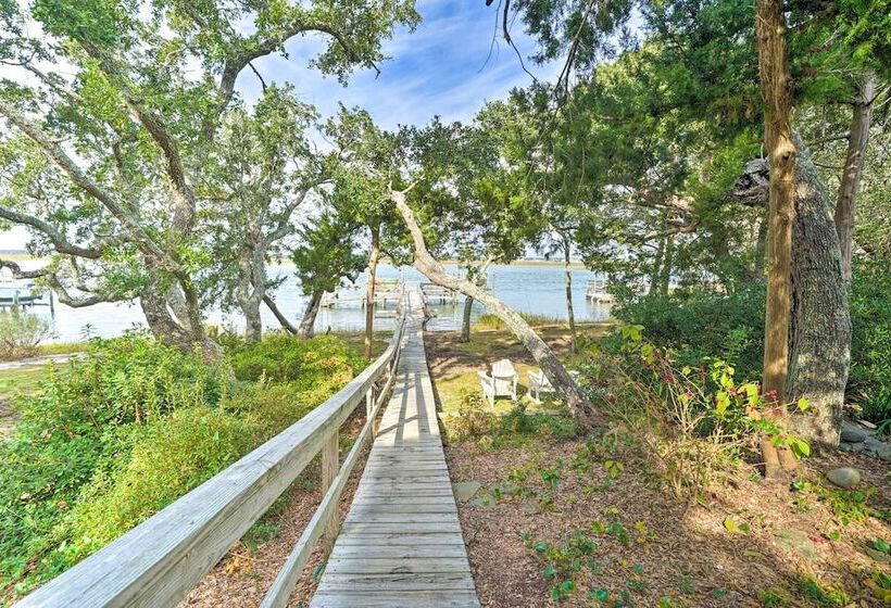 Reel Blessed  Topsail Beach Home W/ Private Dock!