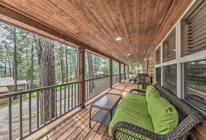 Ruidoso Cabin W/ Patio   Walk To Midtown!