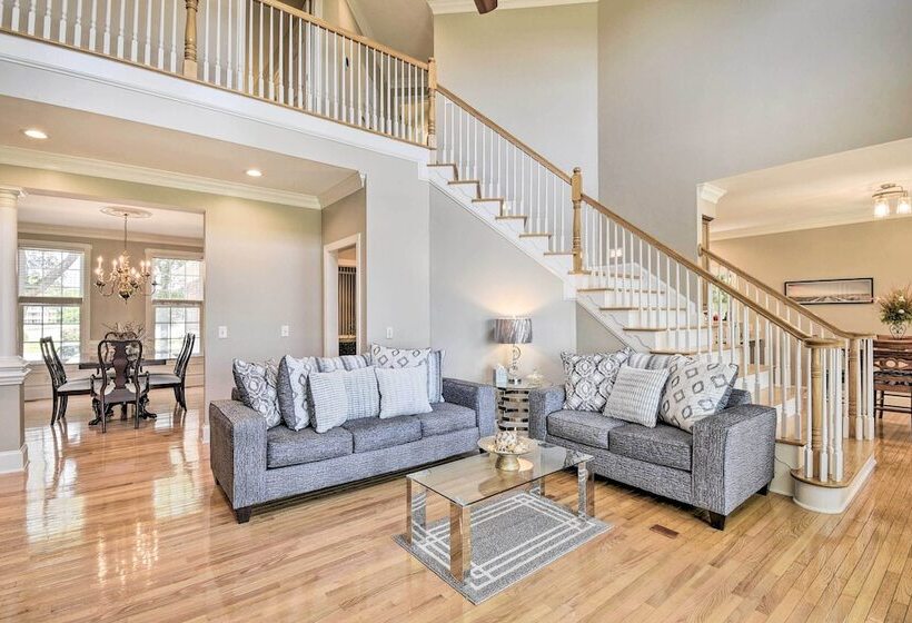 Waterfront Sunset Beach Escape W/ Dock & Golf View