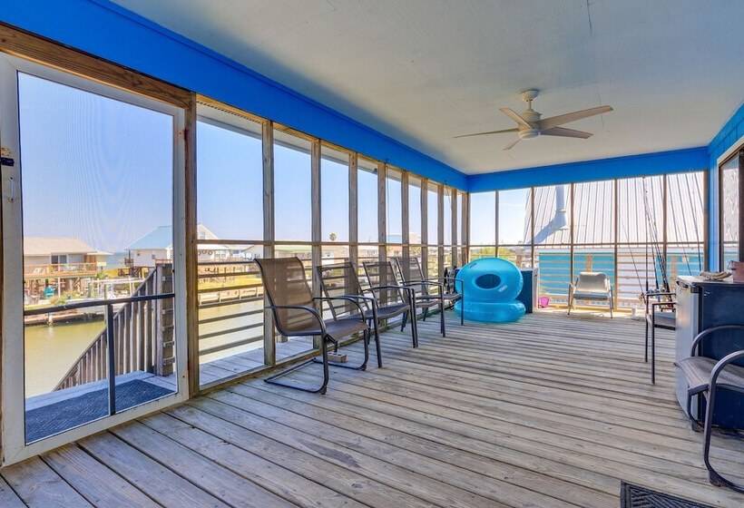 Waterfront Dauphin Island Home W/ Deck & Boat Dock