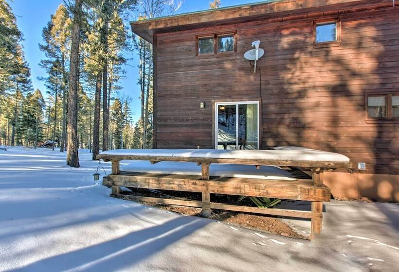 Angel Fire Cabin W/ Game Room ~ 4 Mi To Ski Resort