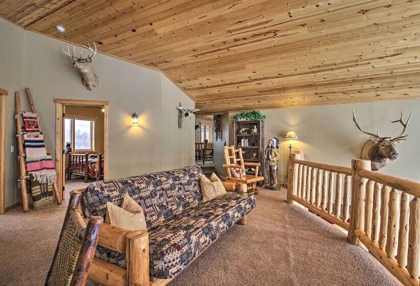 Expansive Ruth Lake Home W/ Dock, Fire Pit & Beach