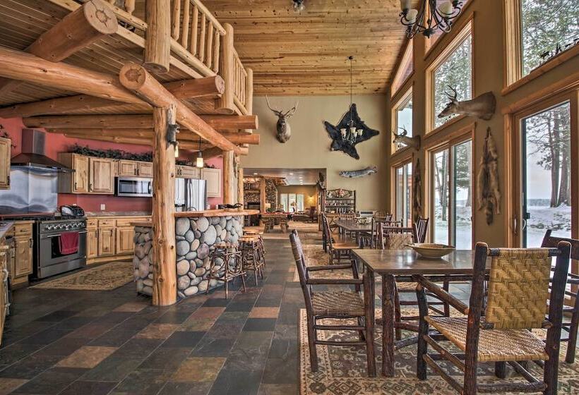 Expansive Ruth Lake Home W/ Dock, Fire Pit & Beach