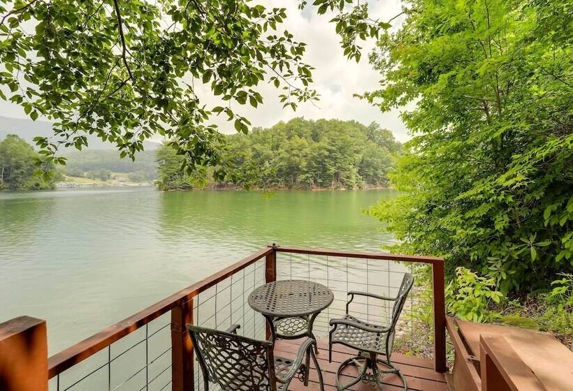 Lakefront Butler Retreat W/ Hot Tub & Dock!