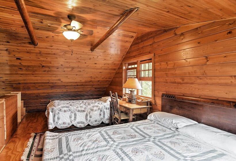 Lakefront Mercer Cabin W/ Fire Pit & Porch