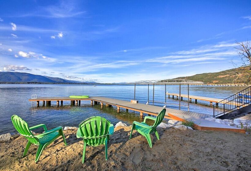 Lakefront Getaway W/ Hot Tub ~ 14 Mi To Schweitzer