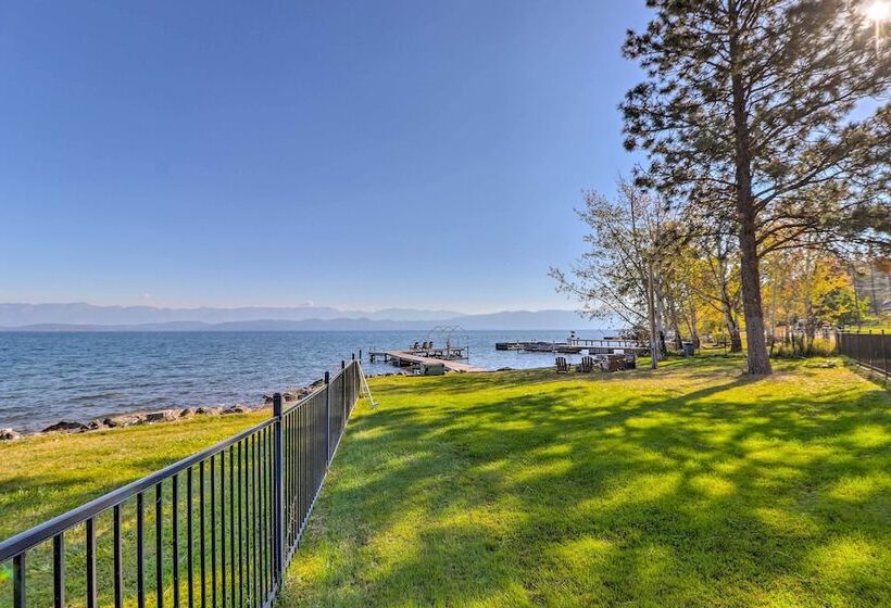 Lakeside Home W/ Beach ~ 14 Mi To Ski Area!