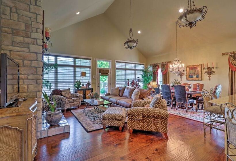 Riverfront Mountain Home: 1/4 Mi To Boat Launch