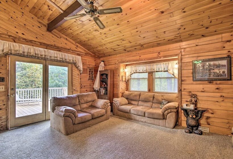 Pet Friendly Raystown Lakefront Cabin W/ Bbq Grill