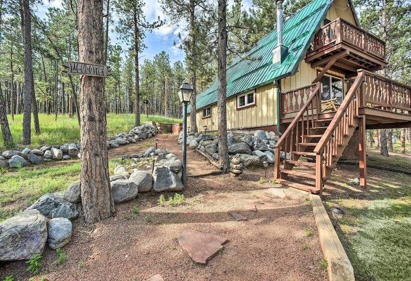 Rustic Florissant A Frame W/ Spacious Deck!