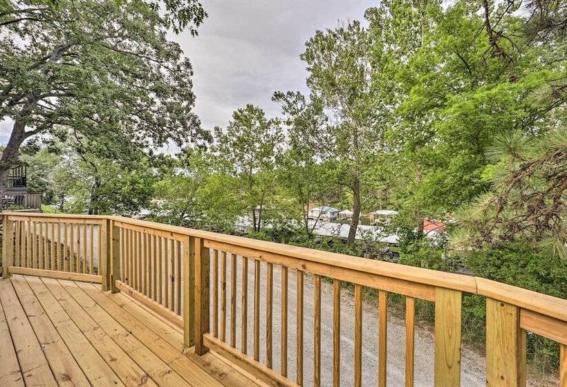 Updated Lakefront Cabin W/ Deck & Boat Dock!