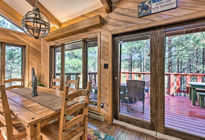 Cozy Angel Fire Escape W/ Golf Course Views!