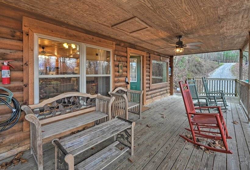 Cozy Deer Glen  Cabin W/ Private Hot Tub & Porch!