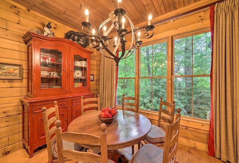 Hilltop Hideaway  Cabin W/ Porch + Fire Pit!