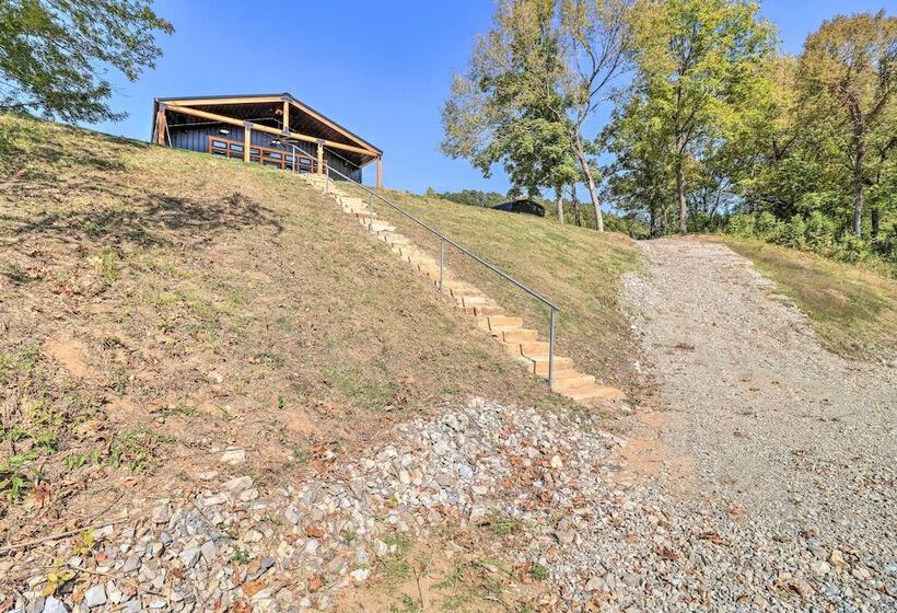 Modern Norfork House W/ Patio On White River!