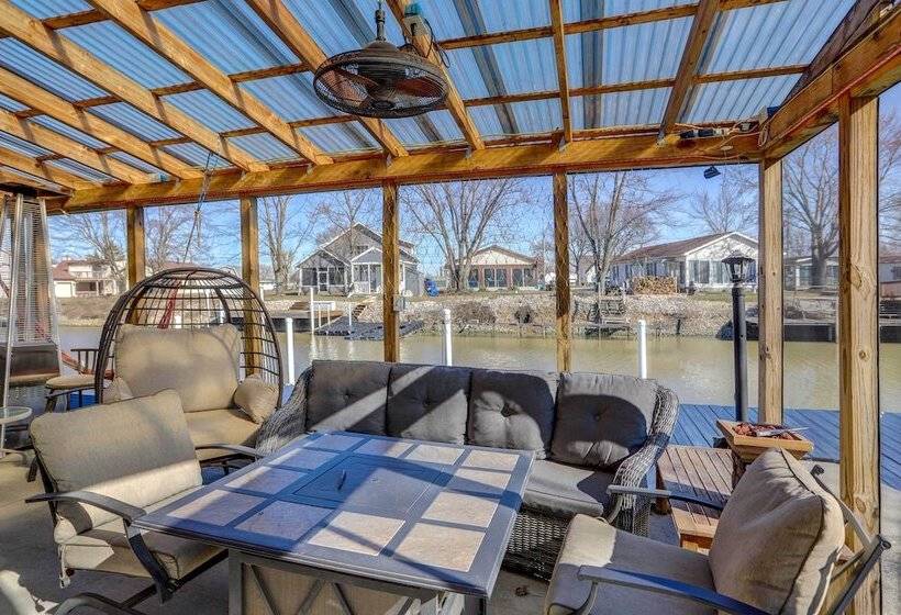 Port Clinton House W/ Boat Dock On Portage River!