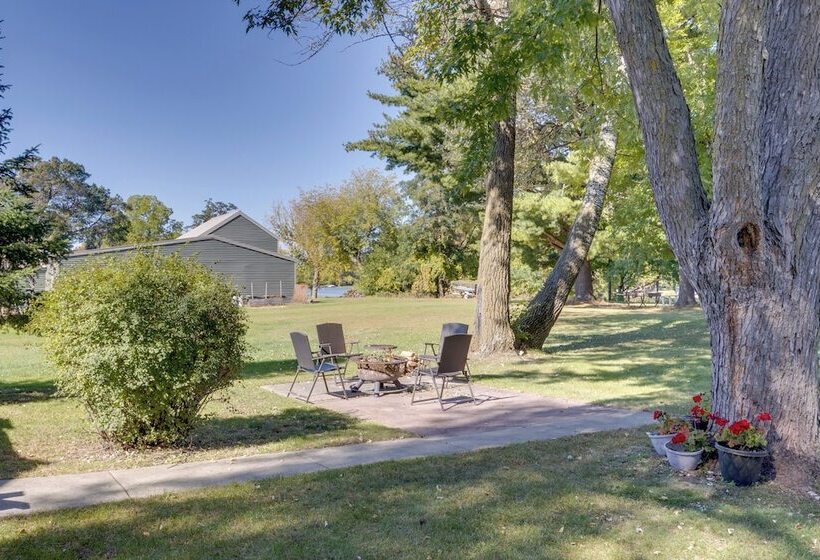 Riverfront Shawano Home W/ Private Backyard!
