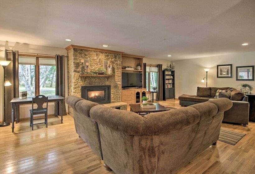 Spacious Verndale Home W/ Backyard Fire Pit!
