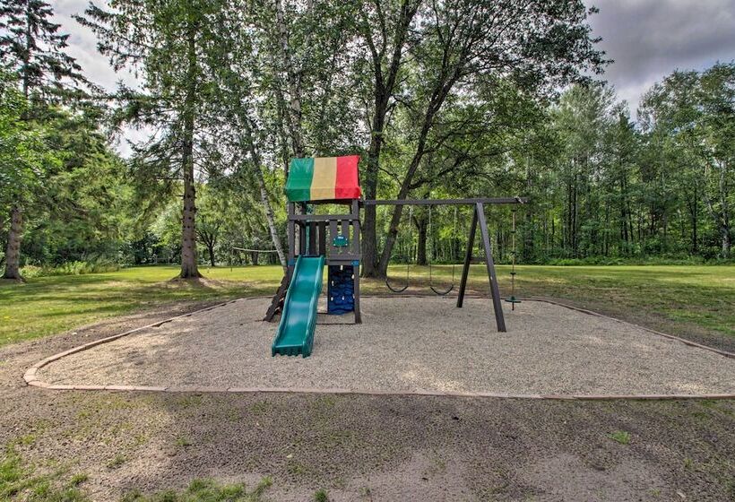 Spacious Verndale Home W/ Backyard Fire Pit!