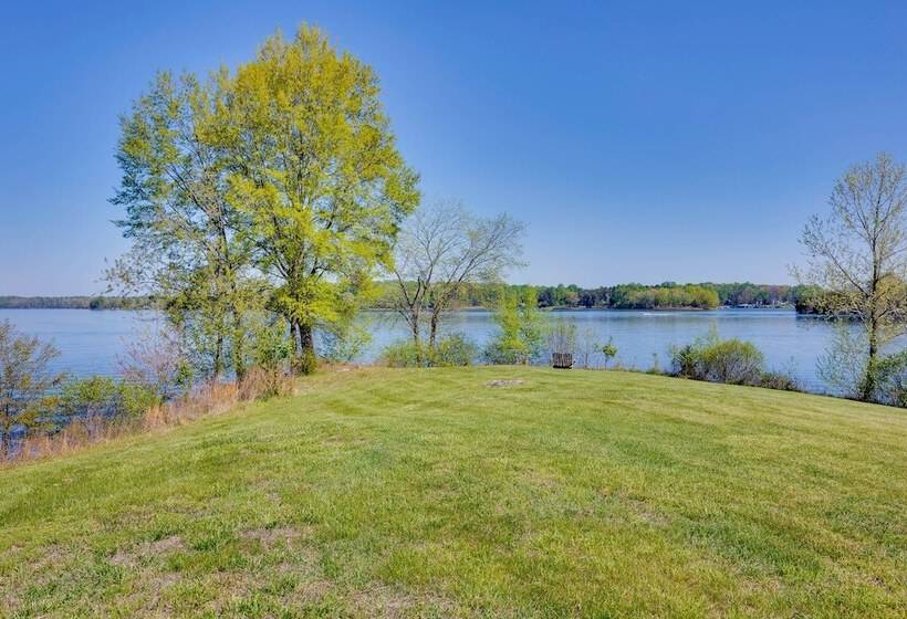 The View   Waterfront Lake Anna Home W/ Dock!