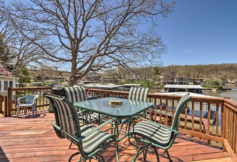 Waterfront Lake Of The Ozarks Cabin W/ Boat Dock!