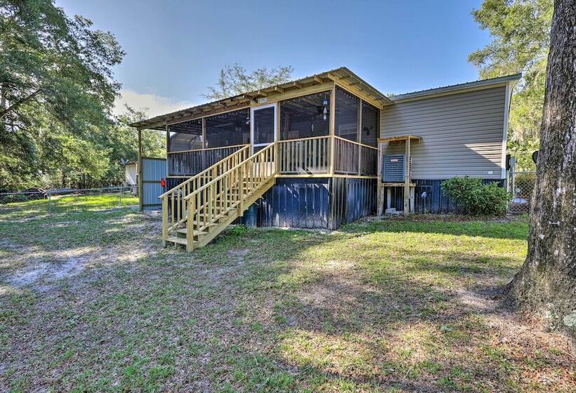 Cozy Steinhatchee House W/ Fire Pit & Grill!