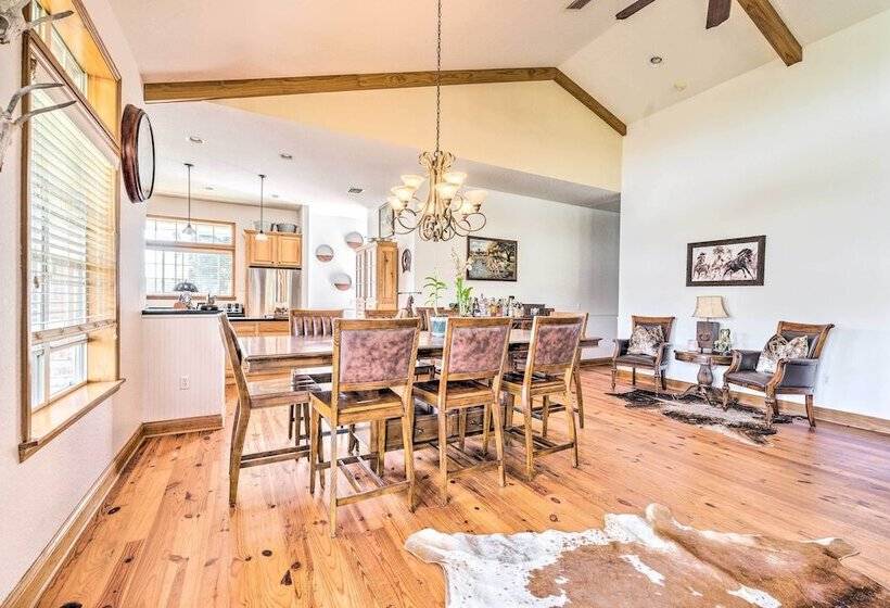 House W/ Wraparound Porch, 1/2 Mi To Lake!