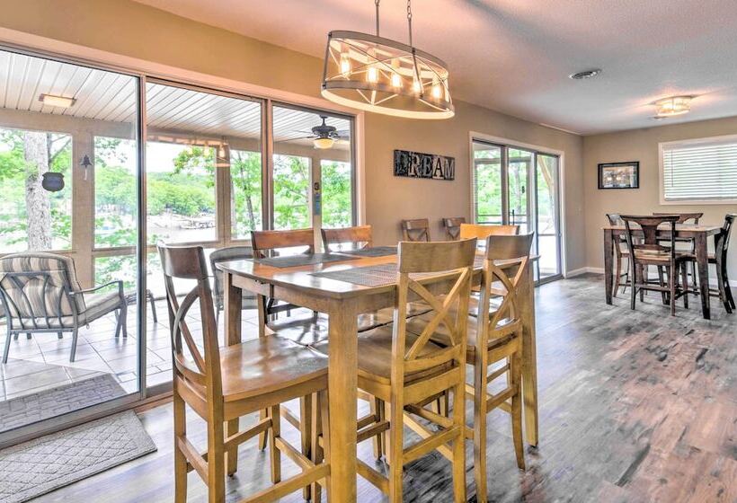 Porch, Dock & Deck: Lake Of The Ozarks Oasis!