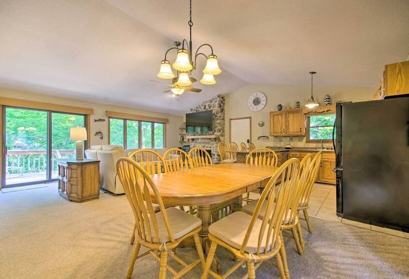 Private Boat Dock: Lakefront Eldon Home!