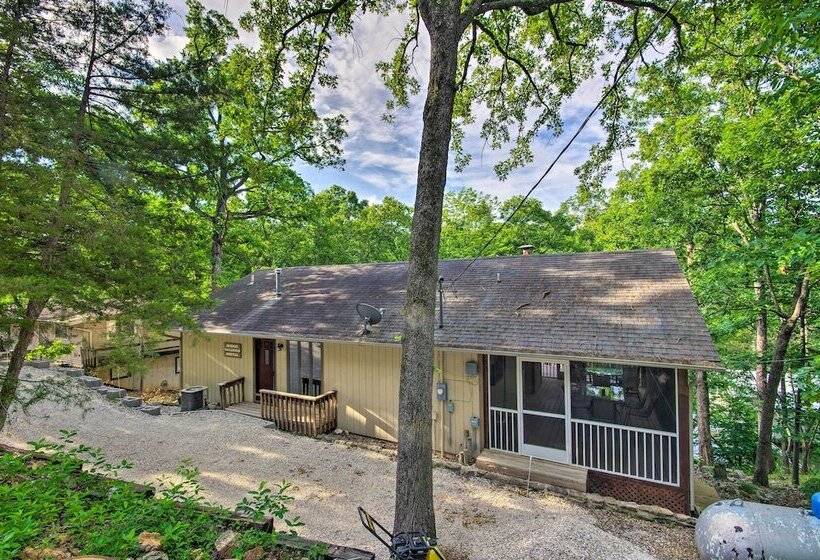 Private Boat Dock: Lakefront Eldon Home!