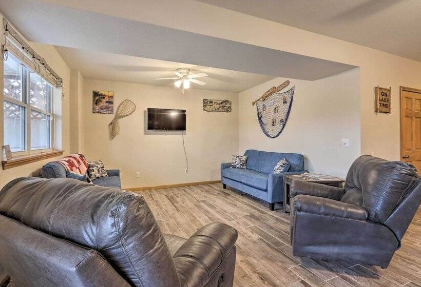 Lazy Rs Lakehouse  W/ Hot Tub & Dock In Warsaw!