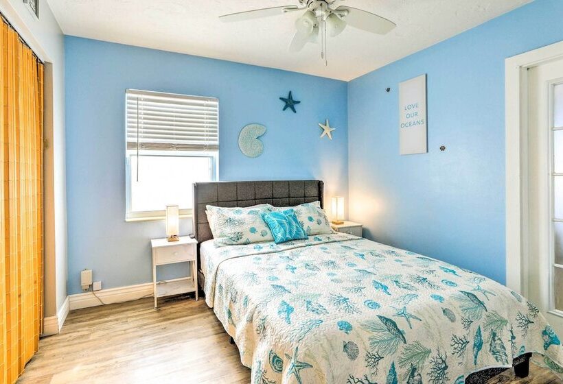 Ocean Breeze Oasis  W/ Boat Dock & Slip On Canal!