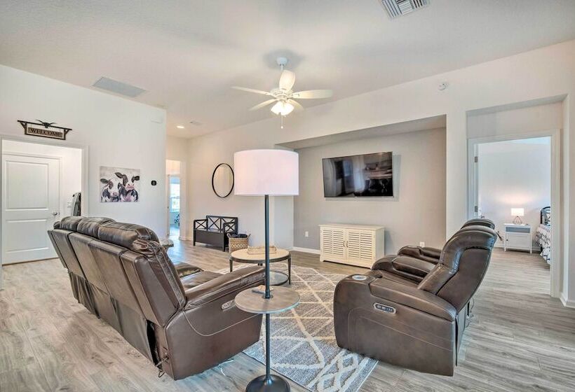 Home W/ Lanai & Golf Cart In The Villages