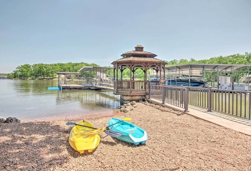 Private Dock: Home On Lake Of The Ozarks