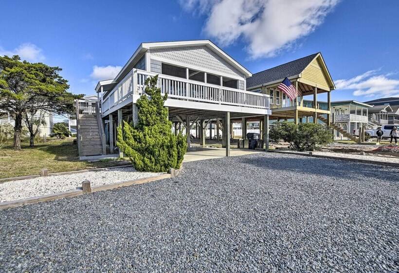 Holden Beach Family Abode   Steps To Ocean!