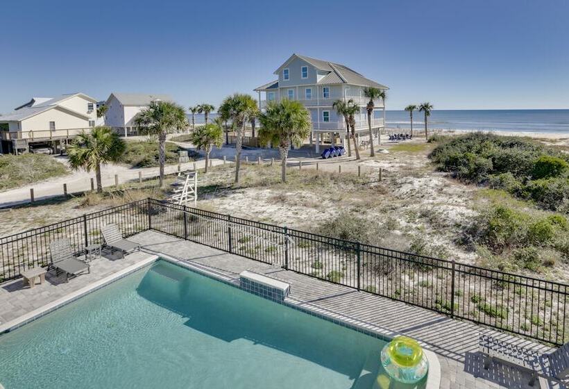 Beachfront Paradise W/ Pool On St. George Island!