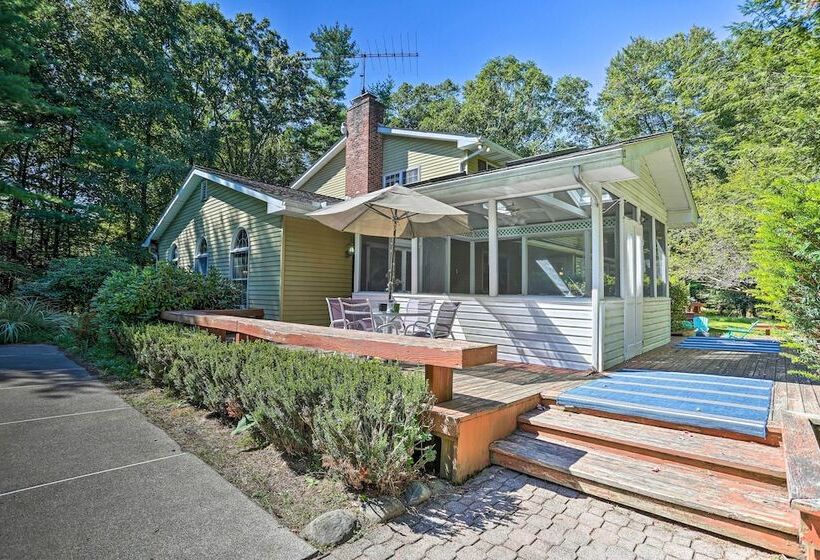 Charming Saylorsburg Retreat W/ Game Room & Patio!