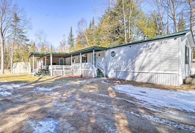 Houghton Lake Area Home W/ Fire Pit & Yard!