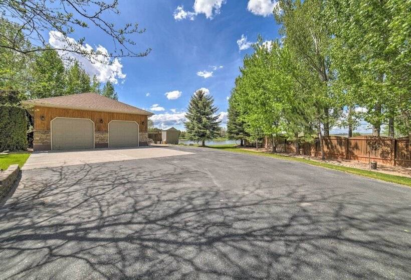 Idyllic Idaho Falls Retreat W/ River Views!