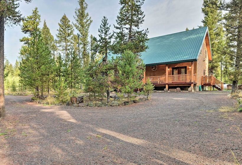 Island Park Cabin W/ Stunning Forest Views!