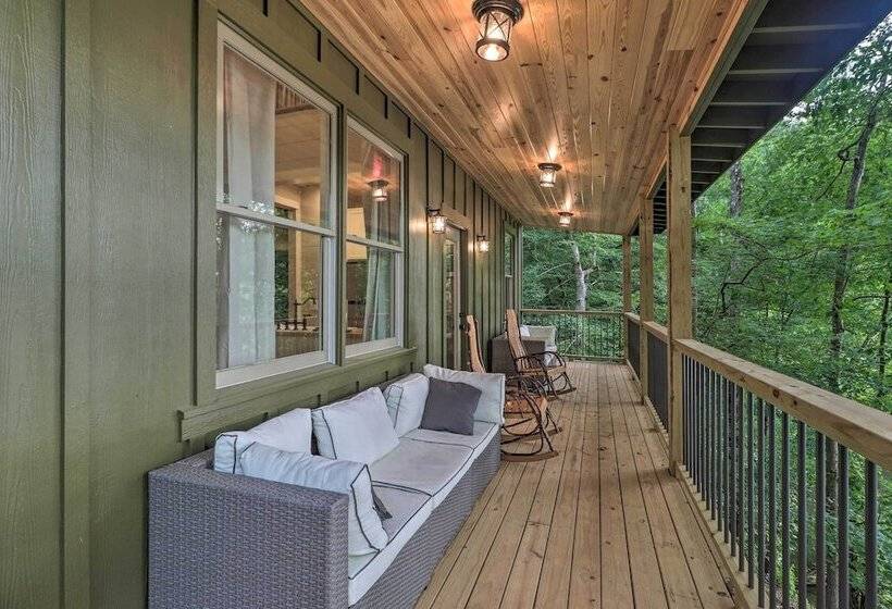 Rustic Chic Riverfront Home W/ Dock, Deck & Canoes