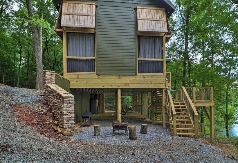 Rustic Chic Riverfront Home W/ Dock, Deck & Canoes