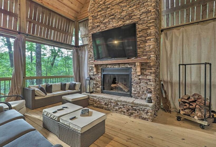 Rustic Chic Riverfront Home W/ Dock, Deck & Canoes